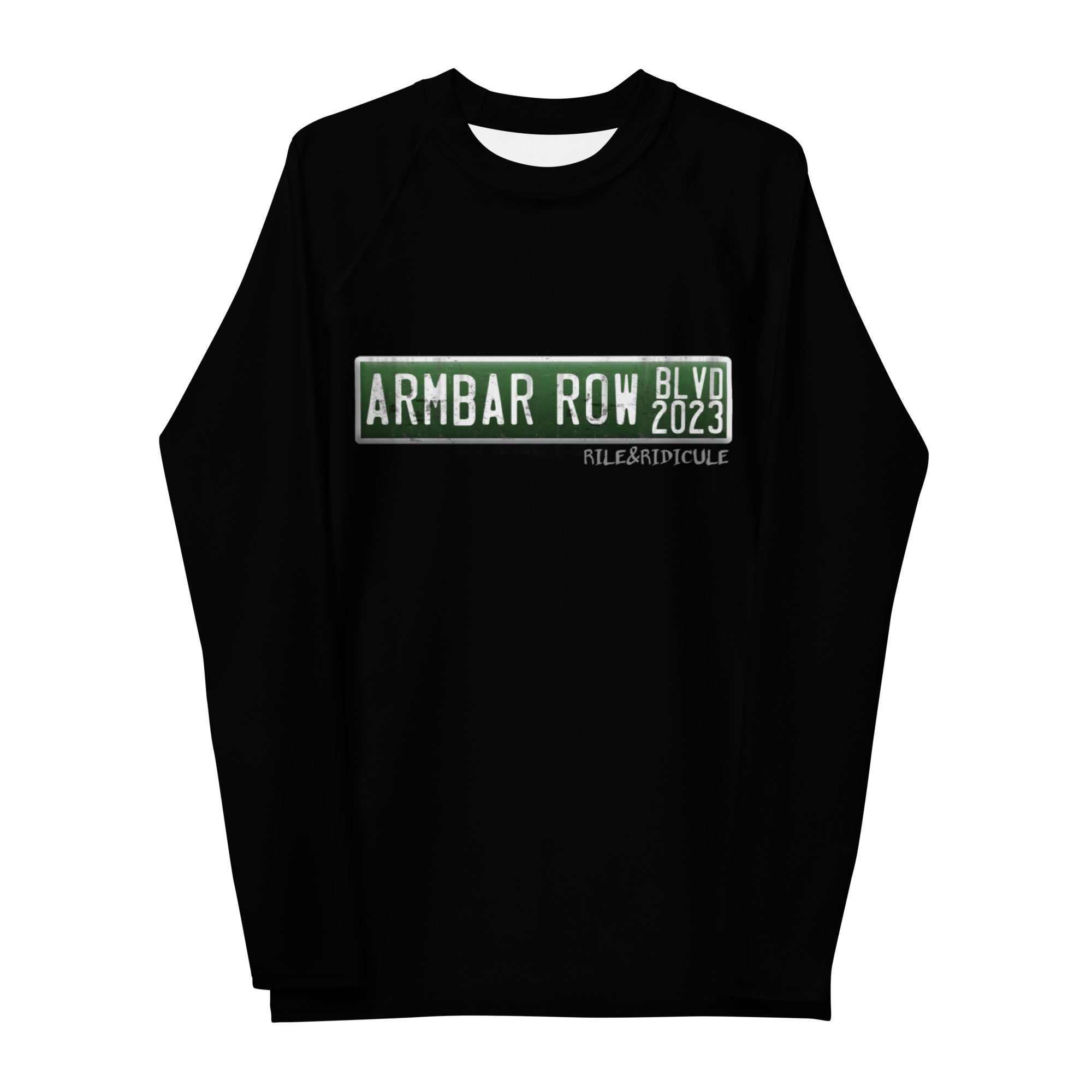 Armbar Row | Men's Rash Guard