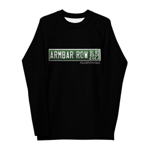 Armbar Row | Men's Rash Guard