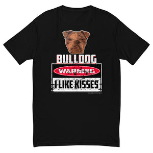 Bulldog | I Like Kisses | Short Sleeve T-shirt