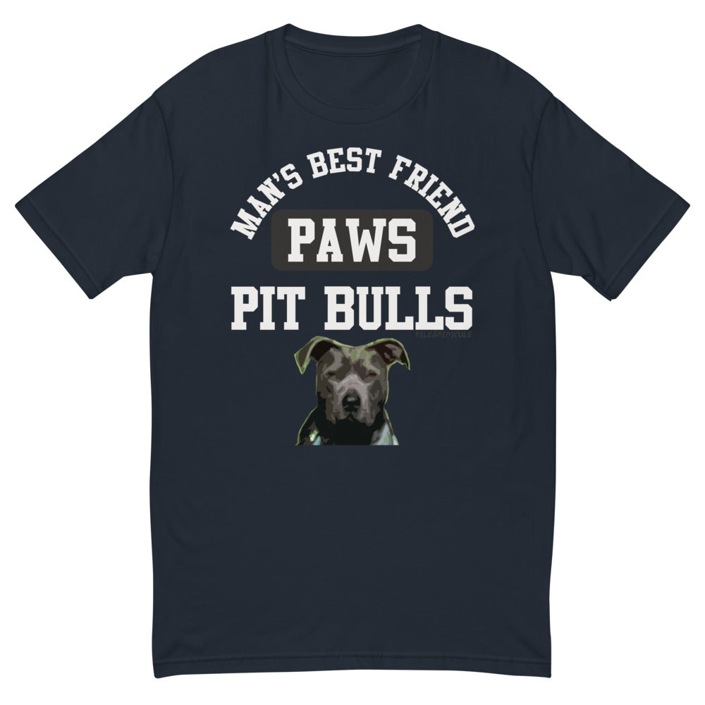 Pit bulls | Man's best friend | Short Sleeve T-shirt