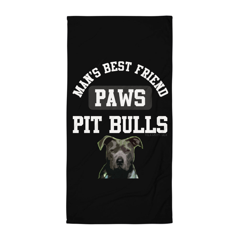 Pit bulls | Man's Best Friend | Towel