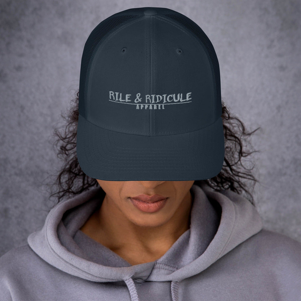 Rile & Ridicule Apparel Logo | Trucker Cap