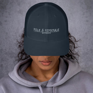 Rile & Ridicule Apparel Logo | Trucker Cap