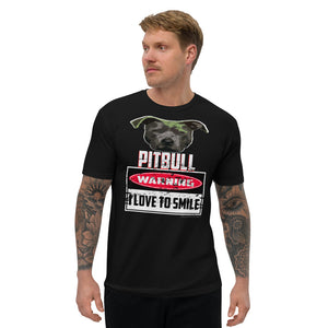 Pitbull | I Love To Smile | Short Sleeve T-shirt