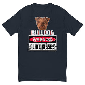 Bulldog | I Like Kisses | Short Sleeve T-shirt