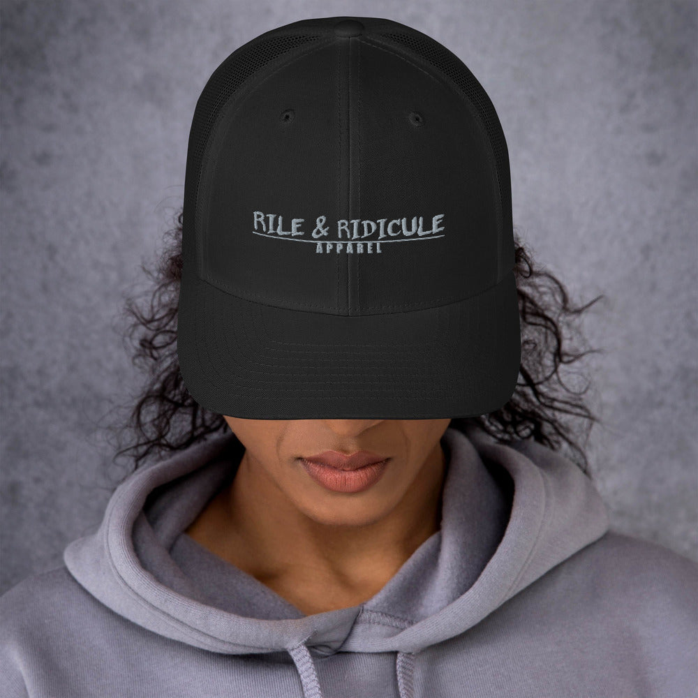 Rile & Ridicule Apparel Logo | Trucker Cap