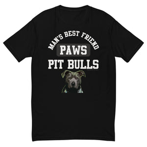 Pit bulls | Man's best friend | Short Sleeve T-shirt