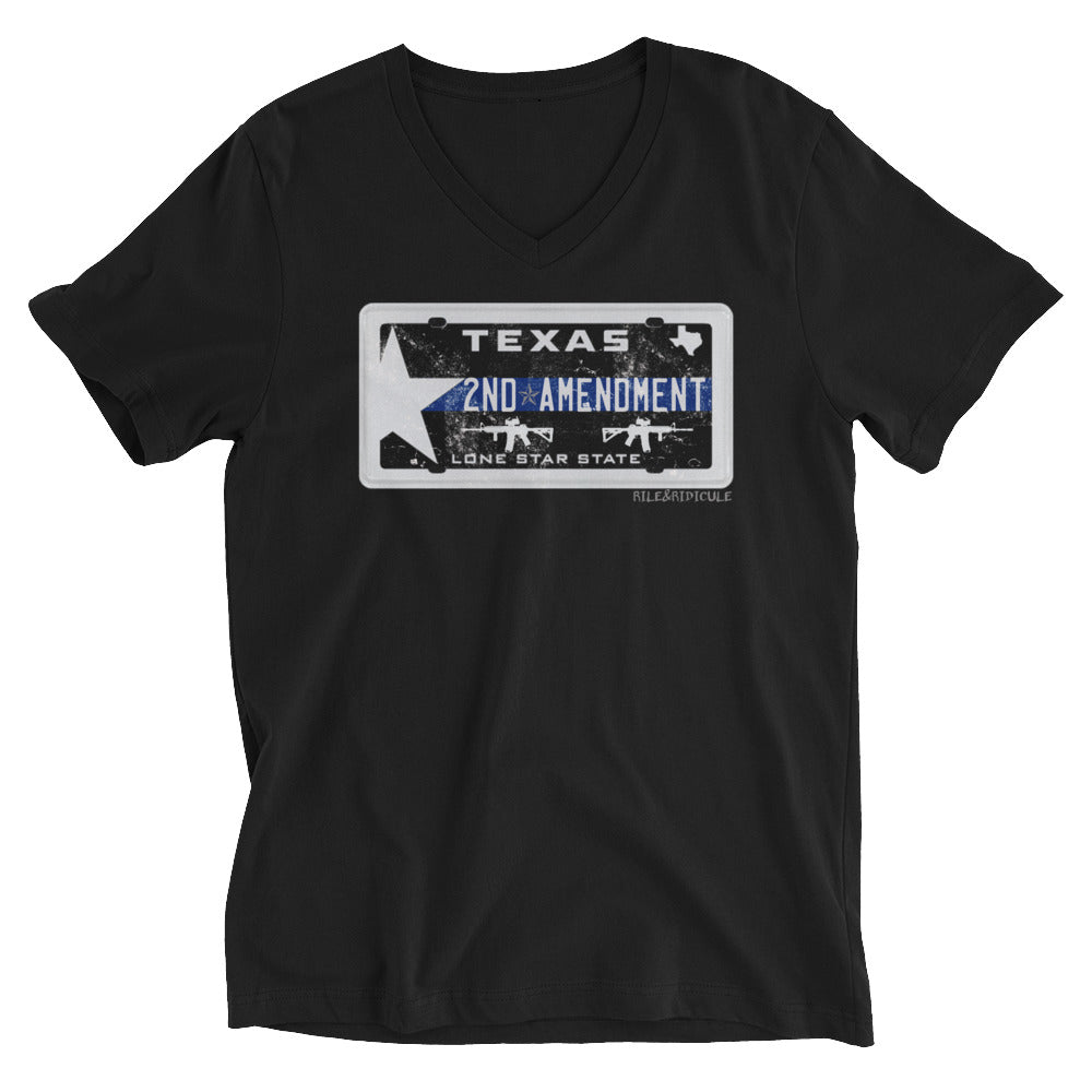 2nd Amendment | Unisex Short Sleeve V-Neck T-Shirt